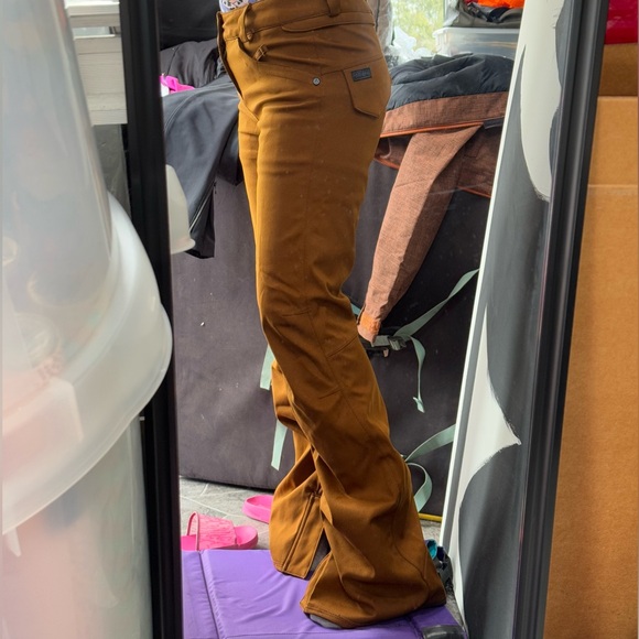 Volcom Copper Waterproof Snowboarding Ski Pants Lined Lightly Insulated (small) - Picture 14 of 15